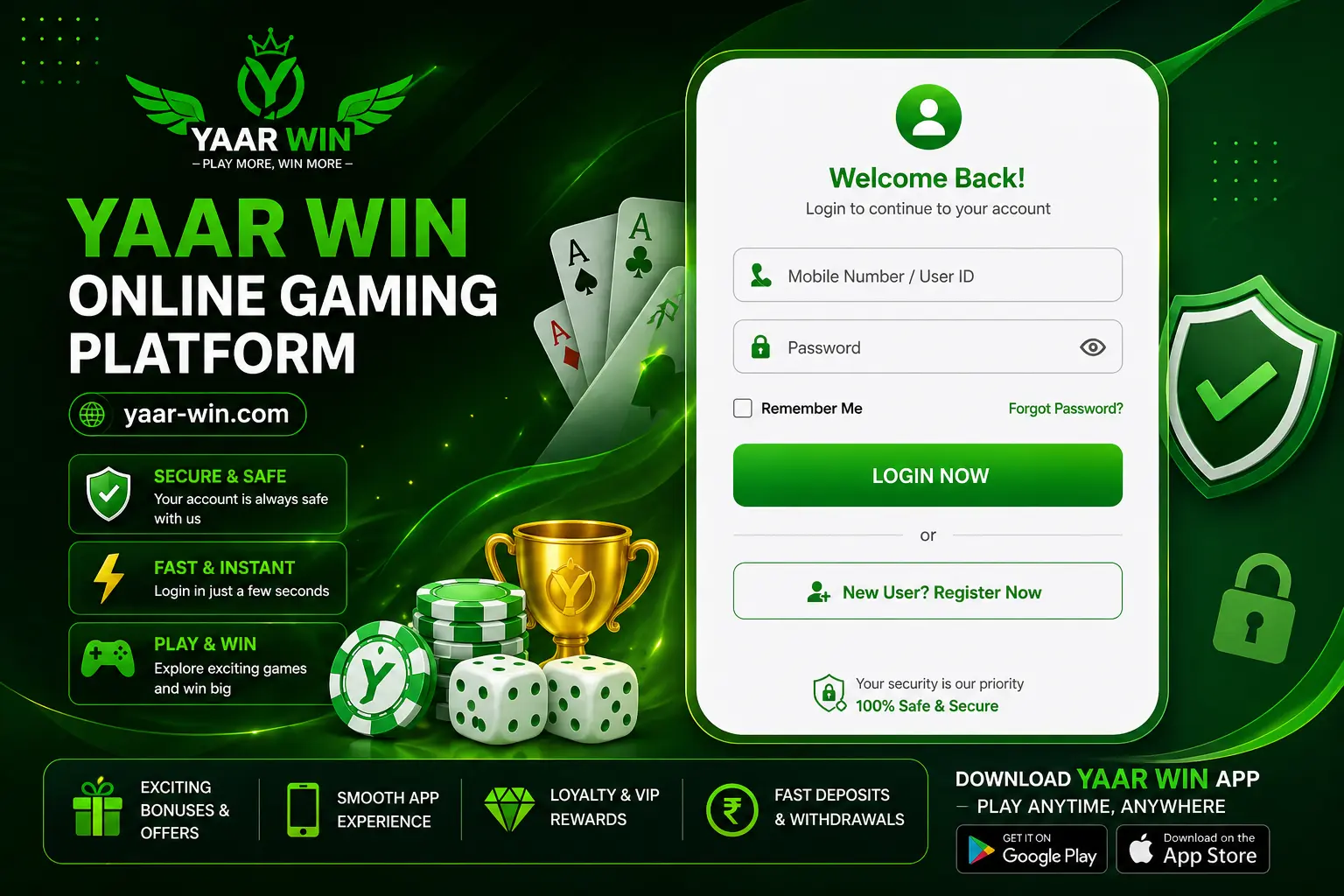 Yaar Win Login guide for secure access to Yaarwin Game account 2026